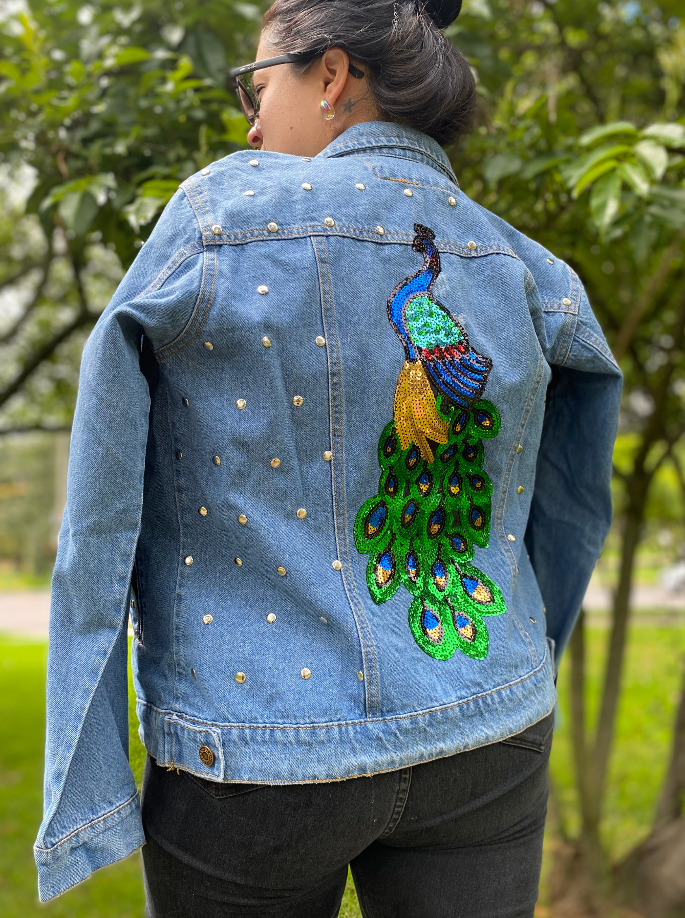 Chaqueta Pavo Real